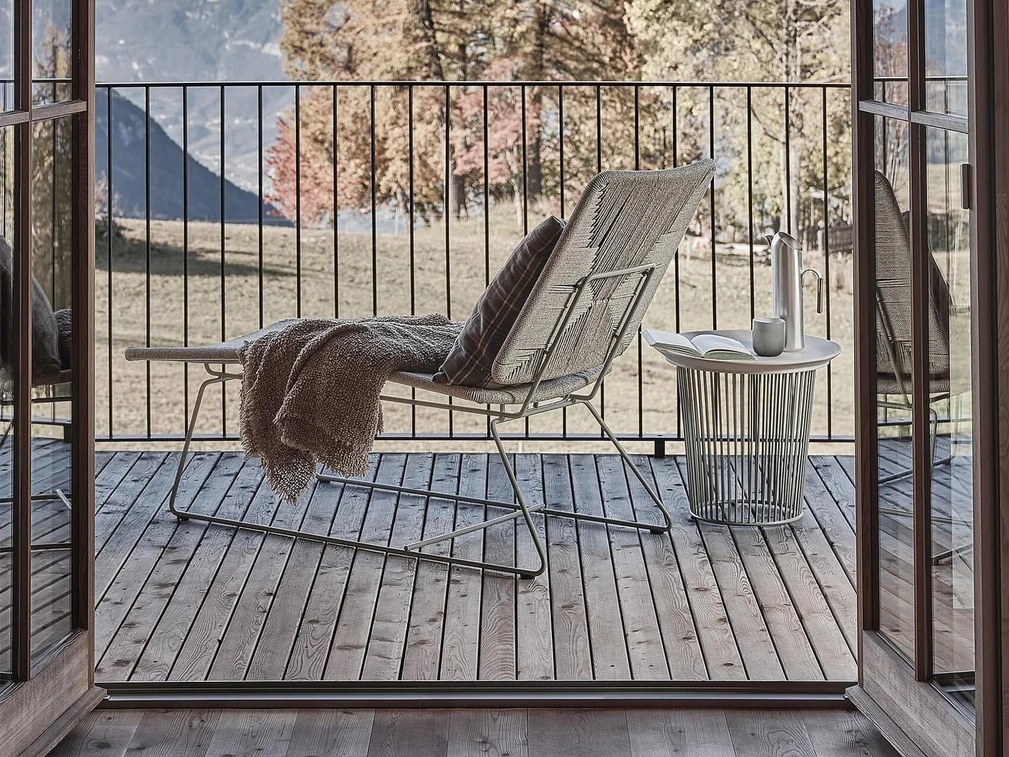 Daybed Echoes Outdoor in cordoncino di polipropilene di Flexform