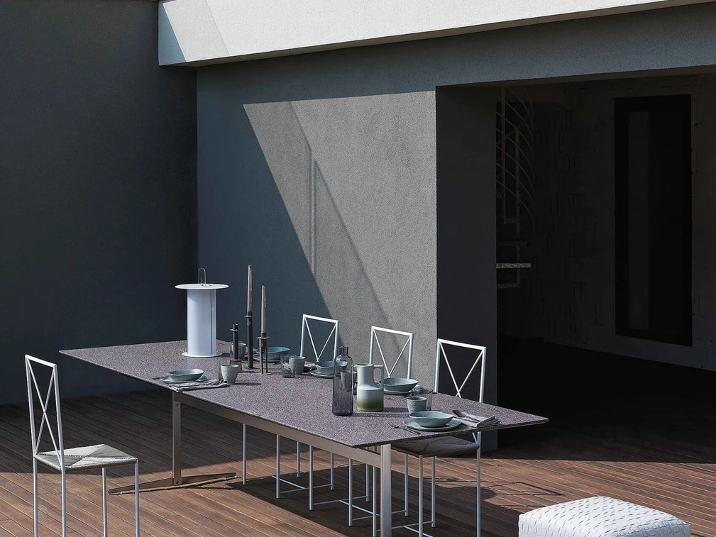 Tavolo in pietra Fly Outdoor di Flexform