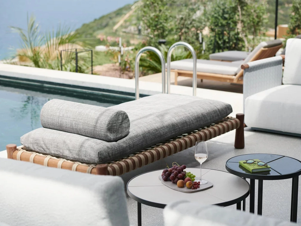 Lettino Prendisole Guna di Gervasoni