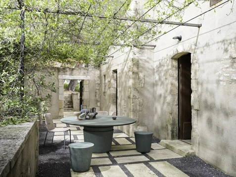 Kasane Pouf e Tavolo