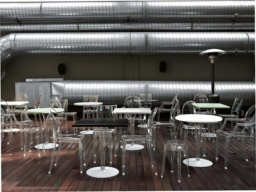 Tavolino Top Top Outdoor di Kartell