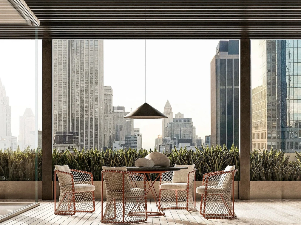 Tavolo in pietra Torcello Outdoor di Flexform