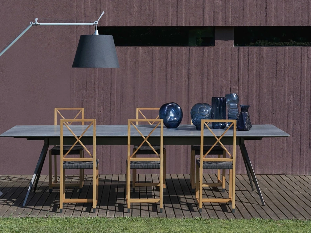 Tavolo in pietra Zefiro Outdoor di Flexform