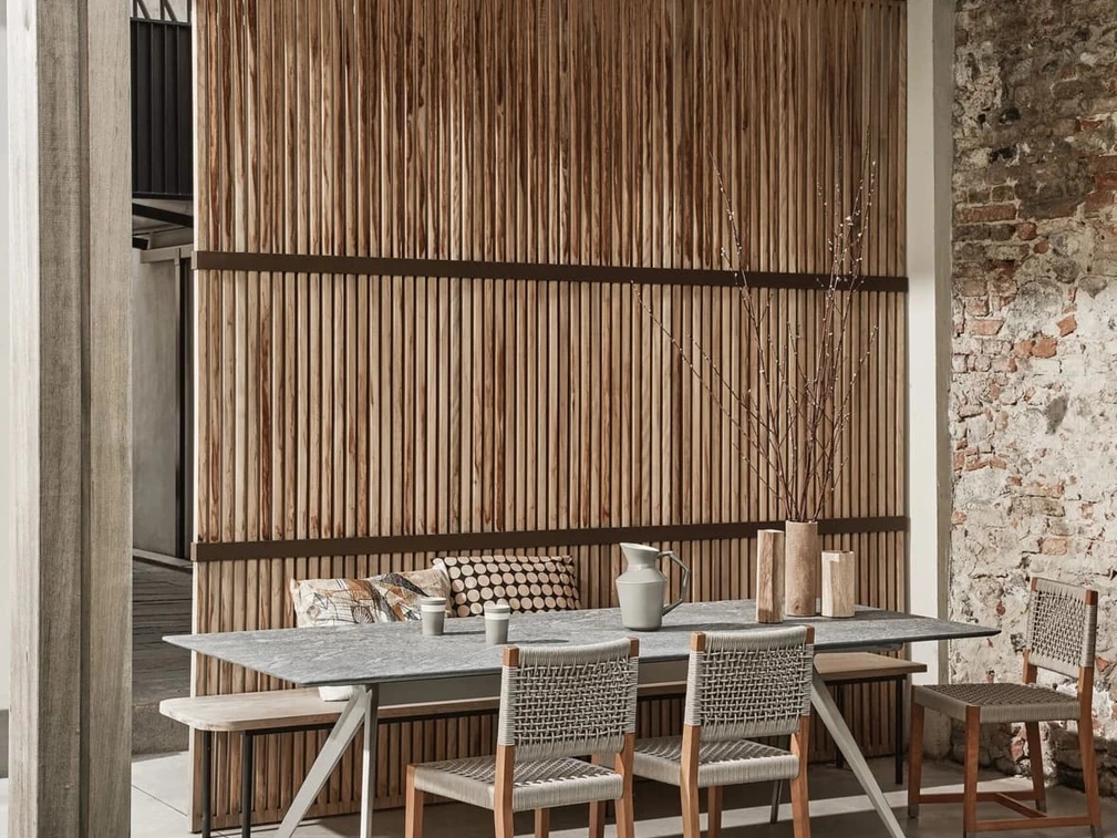 Tavolo in pietra Zefiro Outdoor di Flexform
